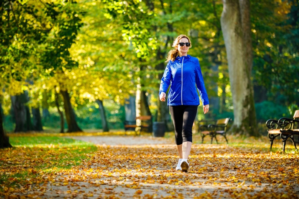 Taking a walk for a mental health break. Talk to your drugstore pharmacy about long term mental health solutions