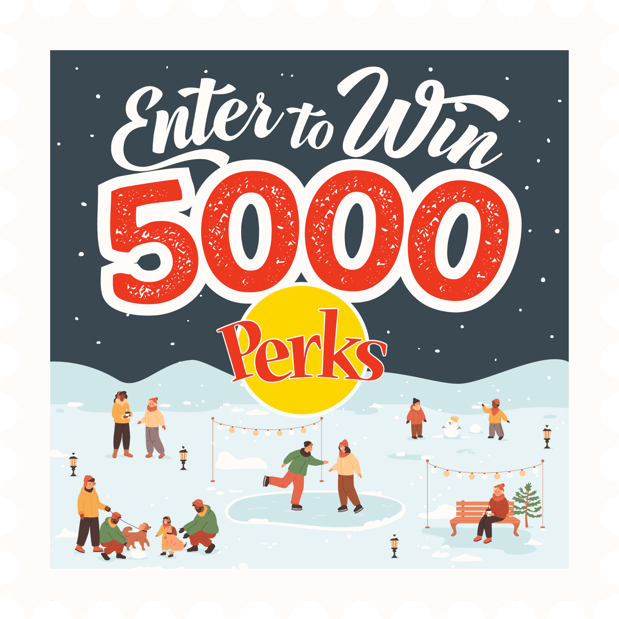 Enter to Win 5000 Perks