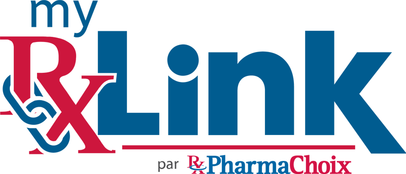 l'application myRxLink de PharmaChoix